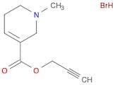 3-Pyridinecarboxylic acid, 1,2,5,6-tetrahydro-1-methyl-, 2-propyn-1-yl ester, hydrobromide (1:1)