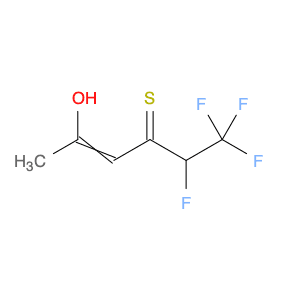 4-Hexene-3-thione, 1,1,1,2-tetrafluoro-5-hydroxy-