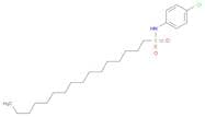 1-Hexadecanesulfonamide, N-(4-chlorophenyl)-