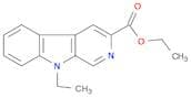 9H-Pyrido[3,4-b]indole-3-carboxylic acid, 9-ethyl-, ethyl ester