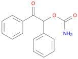 Ethanone, 2-[(aminocarbonyl)oxy]-1,2-diphenyl-