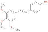 Phenol, 4-[(1E)-2-(3,4,5-trimethoxyphenyl)ethenyl]-