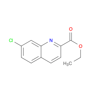 2-Quinolinecarboxylic acid, 7-chloro-, ethyl ester