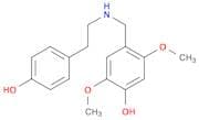 Phenol, 4-[[[2-(4-hydroxyphenyl)ethyl]amino]methyl]-2,5-dimethoxy-