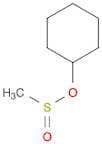 Methanesulfinic acid, cyclohexyl ester