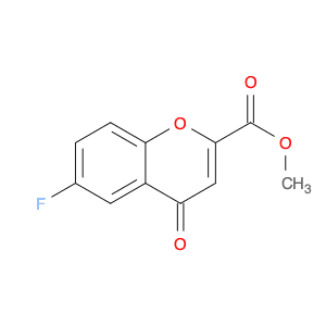 4H-1-Benzopyran-2-carboxylic acid, 6-fluoro-4-oxo-, methyl ester