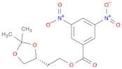 1,3-Dioxolane-4-ethanol, 2,2-dimethyl-, 3,5-dinitrobenzoate, (R)- (9CI)