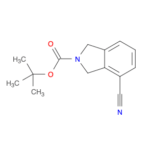 2H-Isoindole-2-carboxylic acid, 4-cyano-1,3-dihydro-, 1,1-dimethylethyl ester