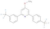 Pyridine, 4-methoxy-2-[3-(trifluoromethyl)phenyl]-6-[4-(trifluoromethyl)phenyl]-