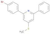 Pyridine, 2-(4-bromophenyl)-4-(methylthio)-6-phenyl-