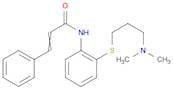 N-(2-((3-(Dimethylamino)propyl)thio)phenyl)-3-phenylacrylamide