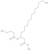 Hexadecanoic acid, 3-[(1-oxopentyl)oxy]-, methyl ester
