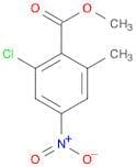 Benzoic acid, 2-chloro-6-methyl-4-nitro-, methyl ester