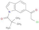 1-(6-(2-Chloroacetyl)-1H-indol-1-yl)-2,2-dimethylpropan-1-one