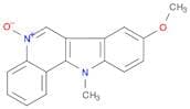 11H-Indolo[3,2-c]quinoline, 8-methoxy-11-methyl-, 5-oxide