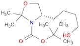 (R)-tert-Butyl 4-(4-hydroxybutyl)-2,2-dimethyloxazolidine-3-carboxylate