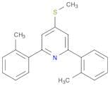 Pyridine, 2,6-bis(2-methylphenyl)-4-(methylthio)-