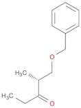 3-Pentanone, 2-methyl-1-(phenylmethoxy)-, (2R)-