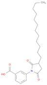 Benzoic acid, 3-(3-dodecyl-2,5-dioxo-1-pyrrolidinyl)-