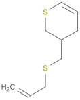 2H-Thiopyran, 3,4-dihydro-3-[(2-propen-1-ylthio)methyl]-