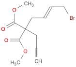 Propanedioic acid, 2-[(2E)-4-bromo-2-buten-1-yl]-2-(2-propyn-1-yl)-, 1,3-dimethyl ester