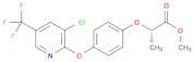 Propanoic acid, 2-[4-[[3-chloro-5-(trifluoromethyl)-2-pyridinyl]oxy]phenoxy]-, methyl ester, (2S)-