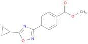 Methyl 4-(5-cyclopropyl-1,2,4-oxadiazol-3-yl)benzoate