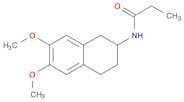 Propanamide, N-(1,2,3,4-tetrahydro-6,7-dimethoxy-2-naphthalenyl)-