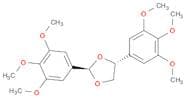 1,3-Dioxolane, 2,4-bis(3,4,5-trimethoxyphenyl)-, (2R,4R)-rel-