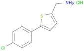 2-(Aminomethyl)-5-(4-chlorophenyl)thiophene, HCl