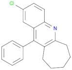 6H-Cyclohepta[b]quinoline, 2-chloro-7,8,9,10-tetrahydro-11-phenyl-