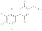 1,1'-Biphenyl, 2,2',3,4,5,5'-hexachloro-4'-(methylthio)-