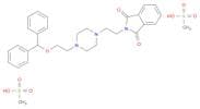 1H-Isoindole-1,3(2H)-dione, 2-[2-[4-[2-(diphenylmethoxy)ethyl]-1-piperazinyl]ethyl]-, dimethanesul…
