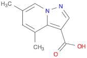 4,6-dimethylpyrazolo[1,5-a]pyridine-3-carboxylic acid