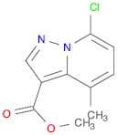 Pyrazolo[1,5-a]pyridine-3-carboxylic acid, 7-chloro-4-methyl-, methyl ester