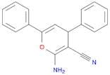 4H-Pyran-3-carbonitrile, 2-amino-4,6-diphenyl-