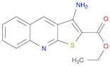 Thieno[2,3-b]quinoline-2-carboxylic acid, 3-amino-, ethyl ester