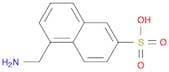 2-Naphthalenesulfonic acid, 5-(aminomethyl)-