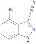 4-bromo-1H-indazole-3-carbonitrile