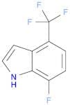 7-Fluoro-4-(trifluoromethyl)-1H-indole