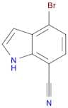 4-bromo-1H-indole-7-carbonitrile