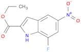 7-Fluoro-5-nitro-1H-indole-2-carboxylic Acid Ethyl Ester