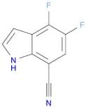 1H-Indole-7-carbonitrile, 4,5-difluoro-