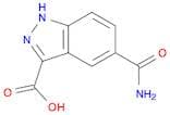 5-carbamoyl-1H-indazole-3-carboxylic acid