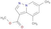 Pyrazolo[1,5-a]pyridine-3-carboxylic acid, 4,6-dimethyl-, methyl ester