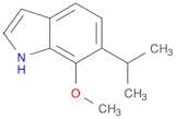 1H-Indole, 7-Methoxy-6-(1-Methylethyl)-