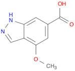 1H-Indazole-6-carboxylic acid, 4-methoxy-