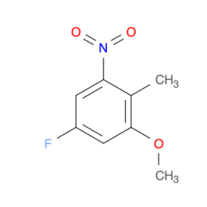 Benzene, 5-fluoro-1-methoxy-2-methyl-3-nitro-