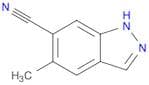 1H-Indazole-6-carbonitrile, 5-methyl-