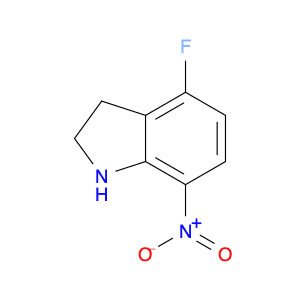 1H-Indole, 4-fluoro-2,3-dihydro-7-nitro-